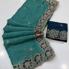 Georgette Festive Saree