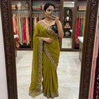 Georgette Festive Saree
