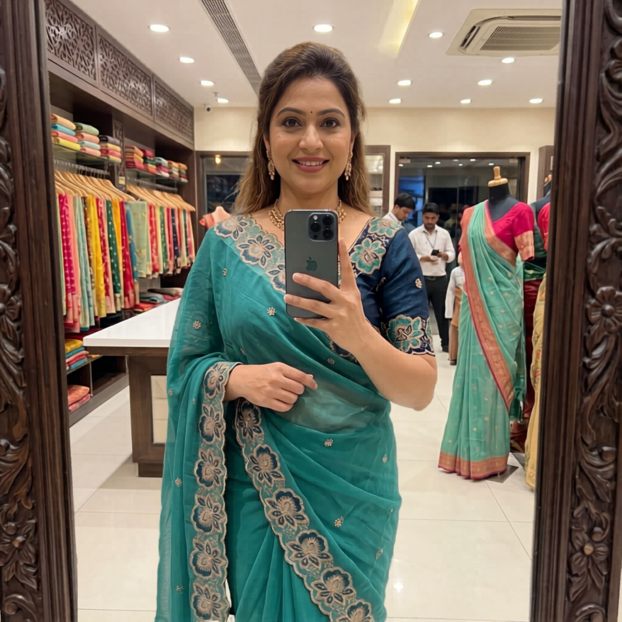 Georgette Festive Saree