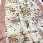 Linen Blend Saree