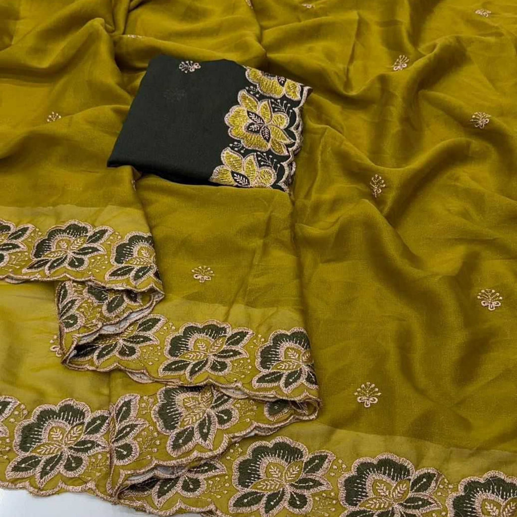 Georgette Festive Saree