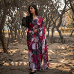 Georgette Printed Sarees