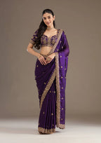 Bridal Saree with Blouse-MANSH-00003