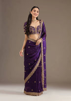 Bridal Saree with Blouse-MANSH-00003