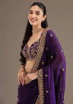 Bridal Saree with Blouse-MANSH-00003
