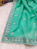 Heavy Crunchy Ciffon Saree-MANSH-00004