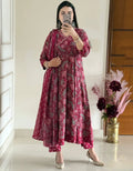 ANARKALI KURTI PANT DUPATTA SET-MANSH-00002