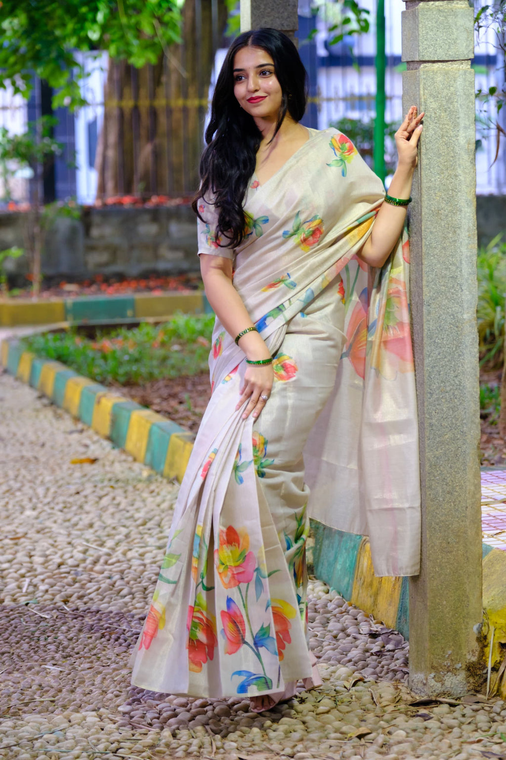 Aarohi-Tussar Silk Saree-MANSH-00001