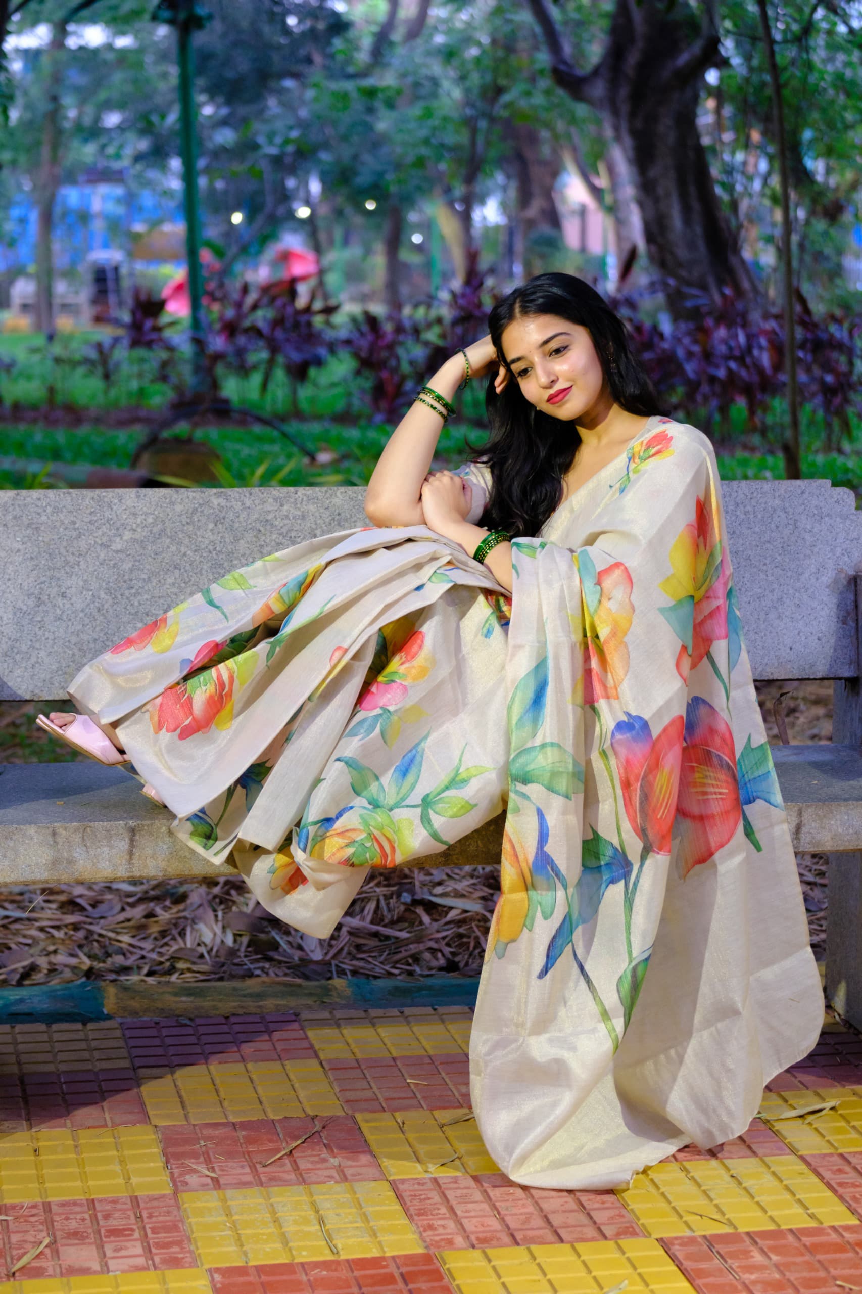 Aarohi-Tussar Silk Saree-MANSH-00001