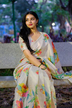 Aarohi-Tussar Silk Saree-MANSH-00001